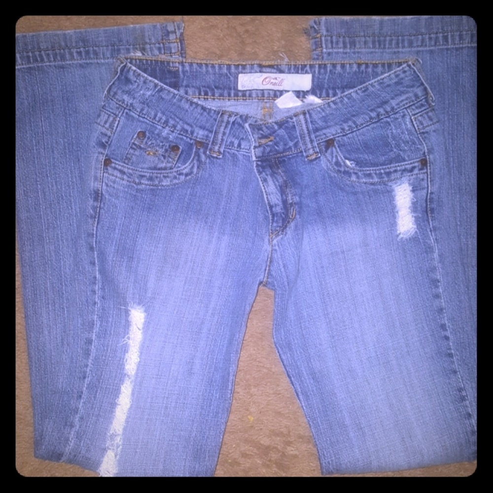 Distressed Jeans